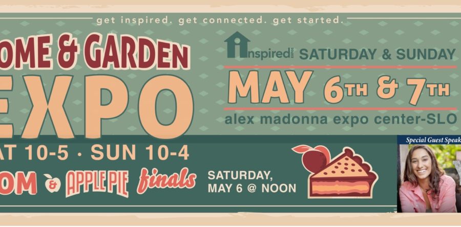 Find us at the Inspired Home & Garden Expo – May 6th & 7th